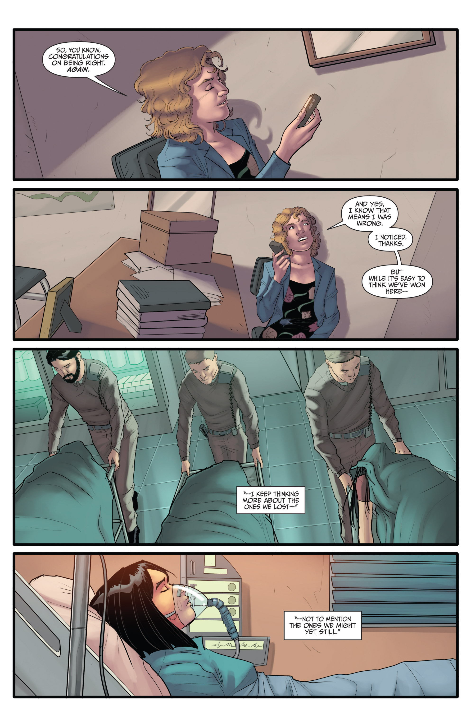 Read online Morning Glories comic -  Issue # _TPB 5 - 129