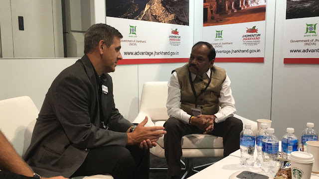Government of Jharkhand at Las Vegas to Woo Investors Caterpillar Pvt.Ltd. proposed manufacturing unit in Adityapur Government of Jharkhand at Las Vegas to Woo Investors Caterpillar Pvt.Ltd. proposed manufacturing unit in Adityapur