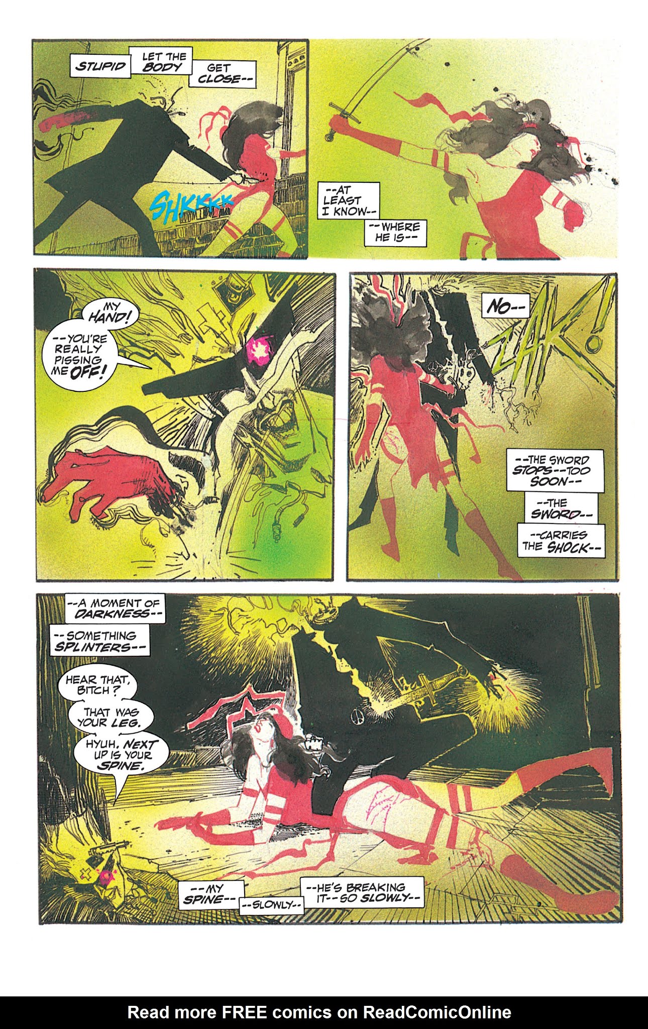 Read online Elektra: Assassin comic -  Issue # TPB (Part 3) - 56