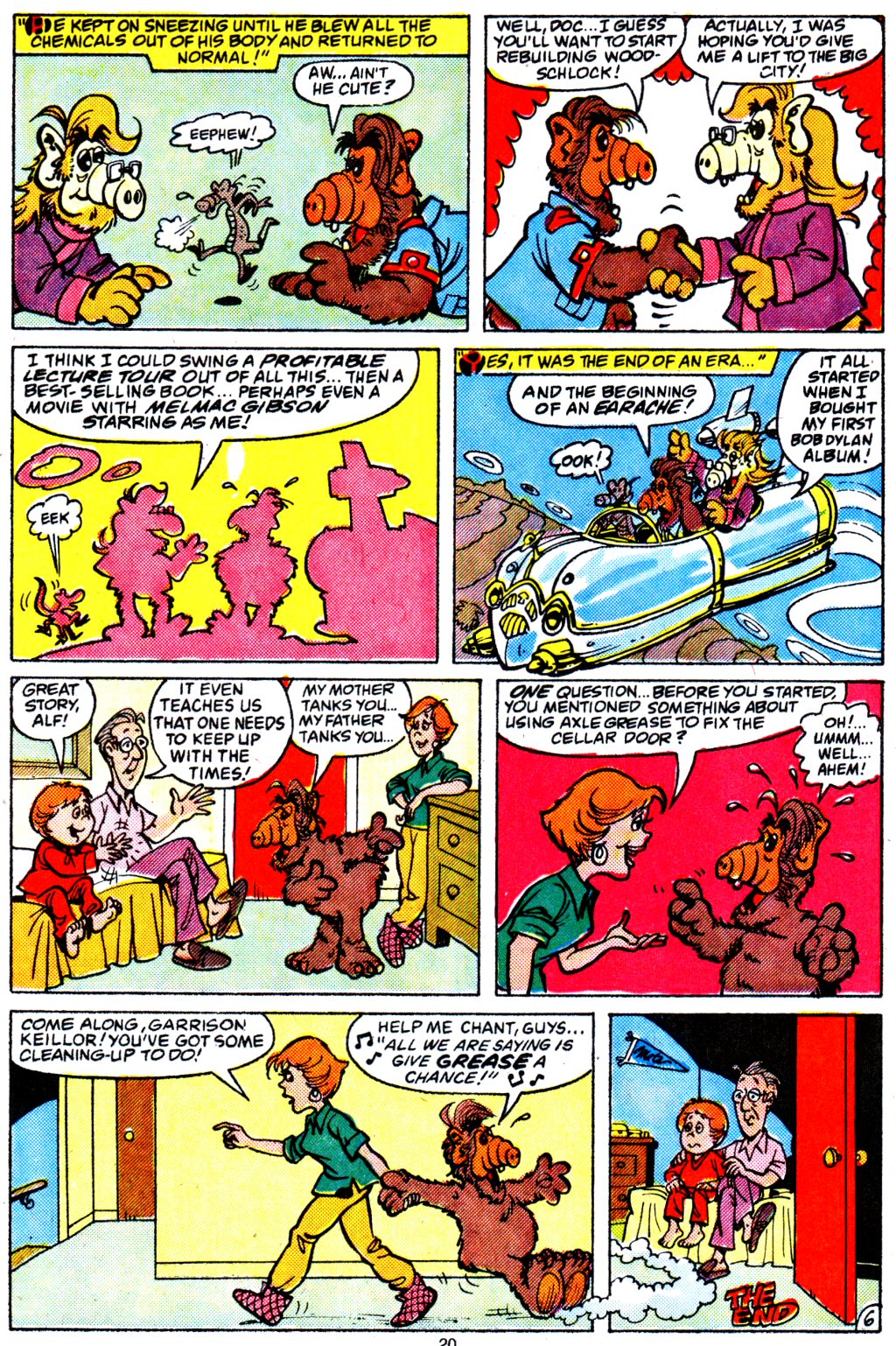 Read online ALF comic -  Issue #4 - 16