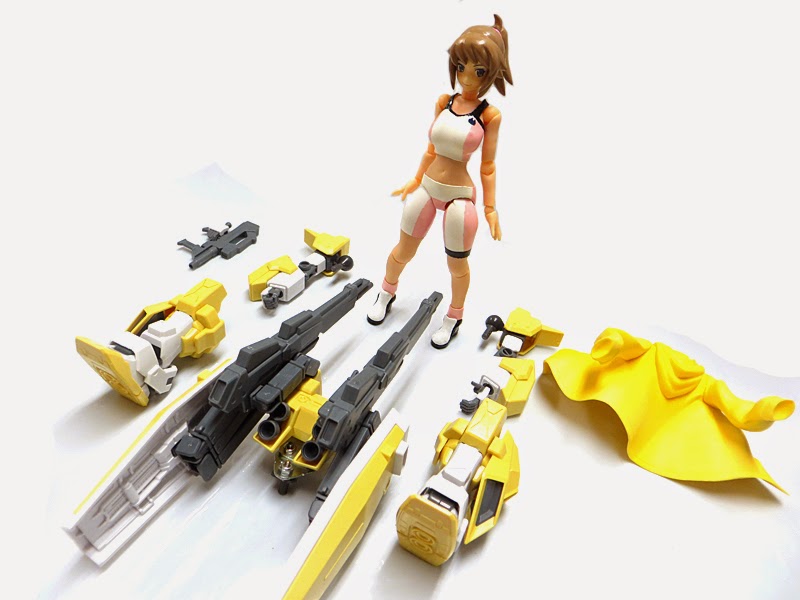 Custom Build: Fumina Hoshino action figure (Home Made Gundam Build Fighter)