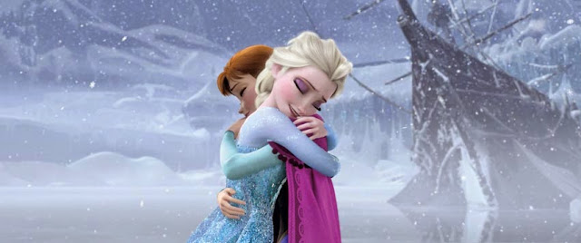 Gambar Frozen Elsa dan Anna
