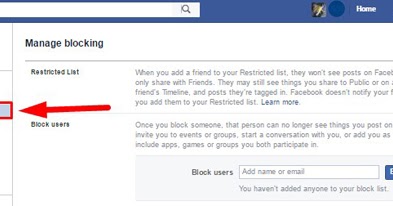 Restricting Someone On Facebook