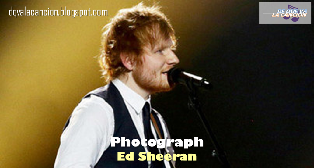 Photograph - Ed Sheeran (2014)