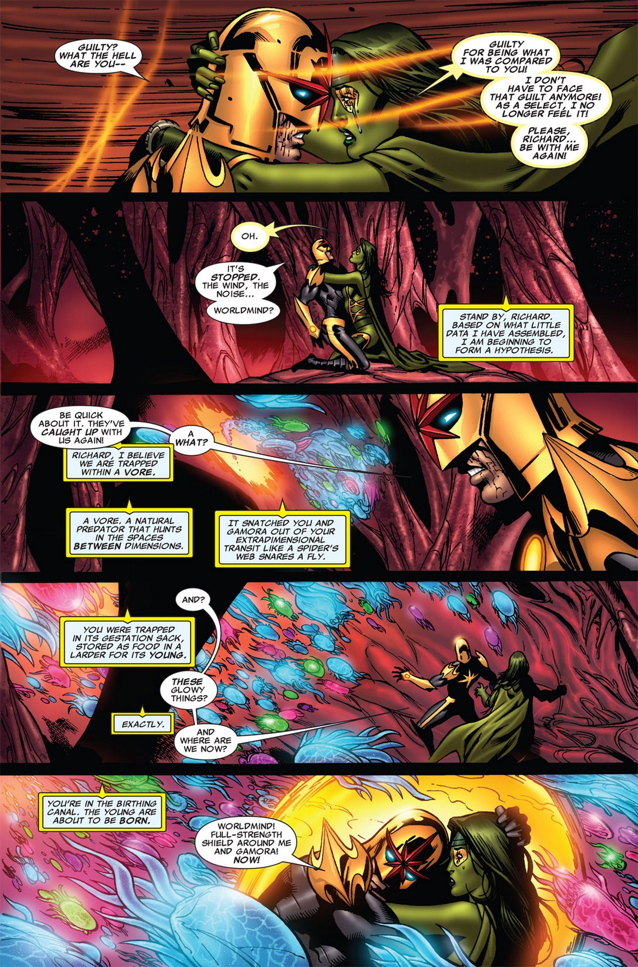 Read online Nova (2007) comic -  Issue #10 - 18