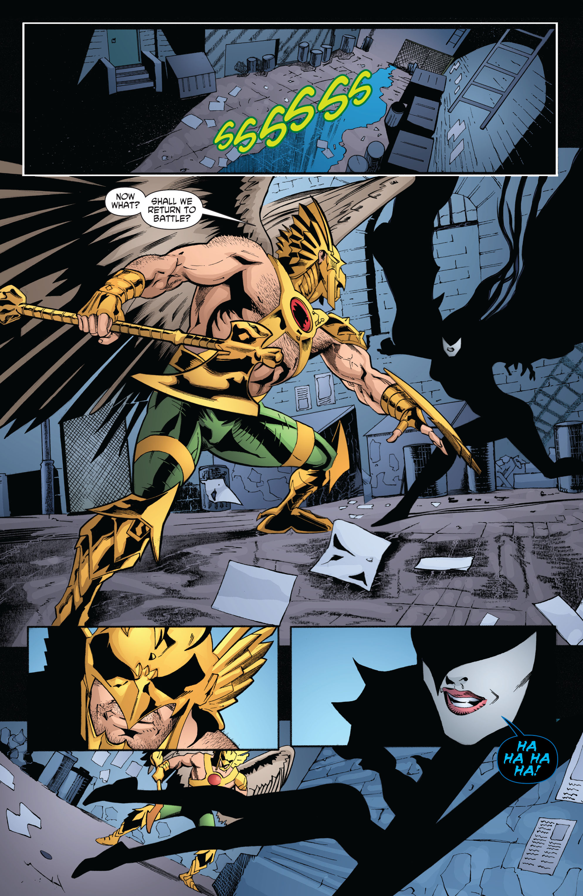 Read online The Savage Hawkman comic -  Issue #18 - 18