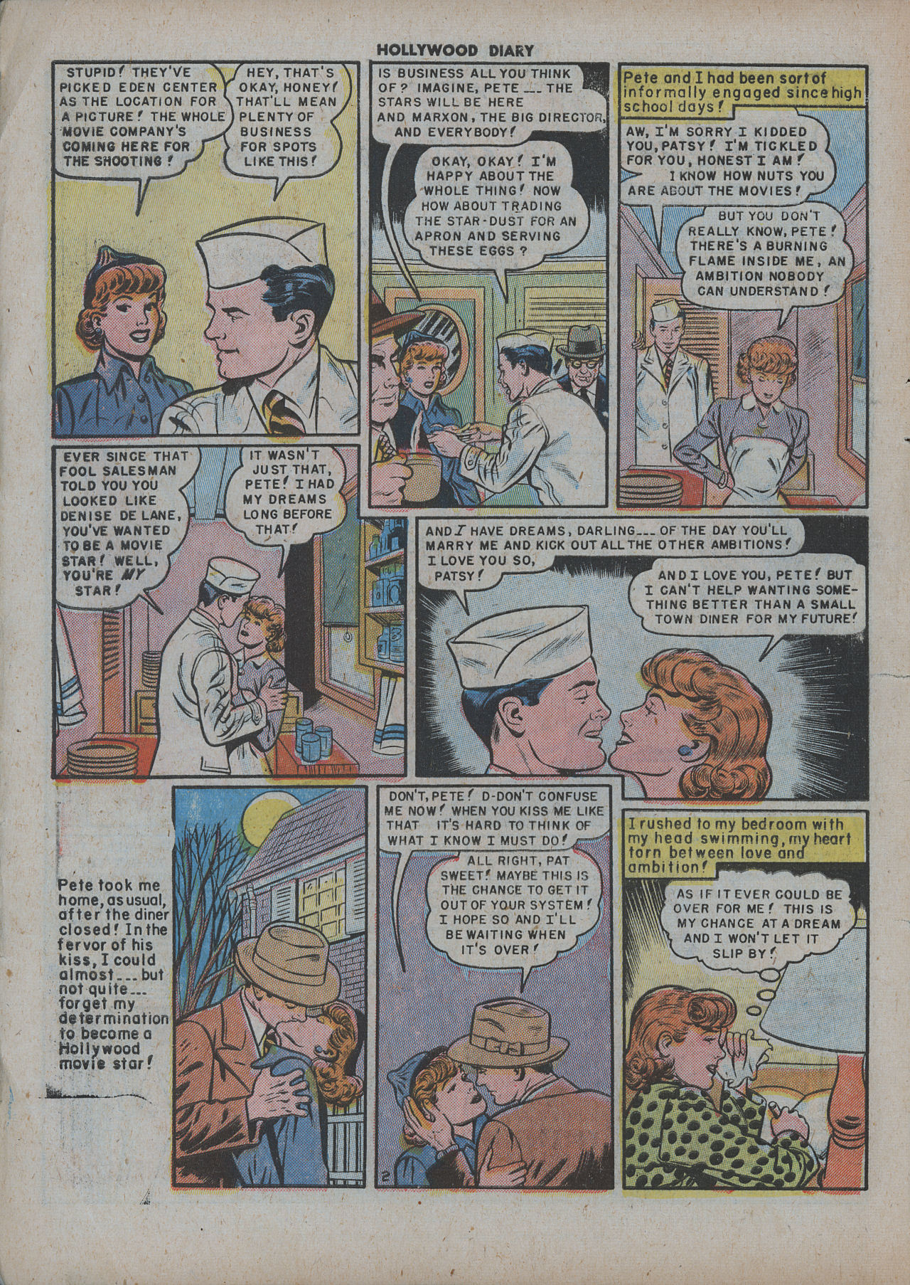 Read online Hollywood Diary comic -  Issue #3 - 4