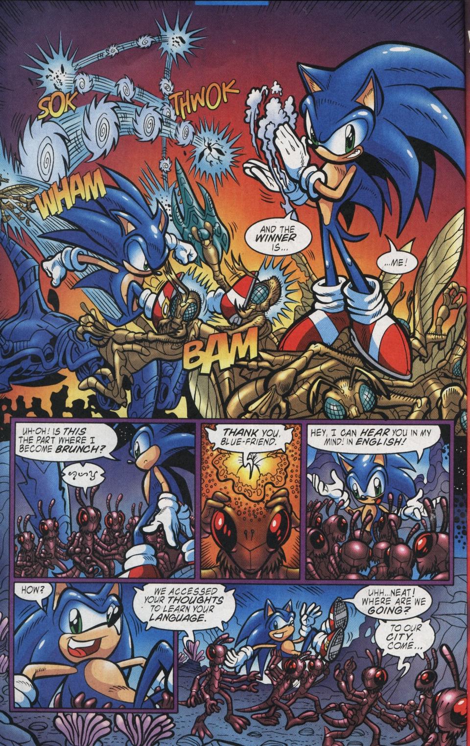 Read online Sonic The Hedgehog comic -  Issue #126 - 7