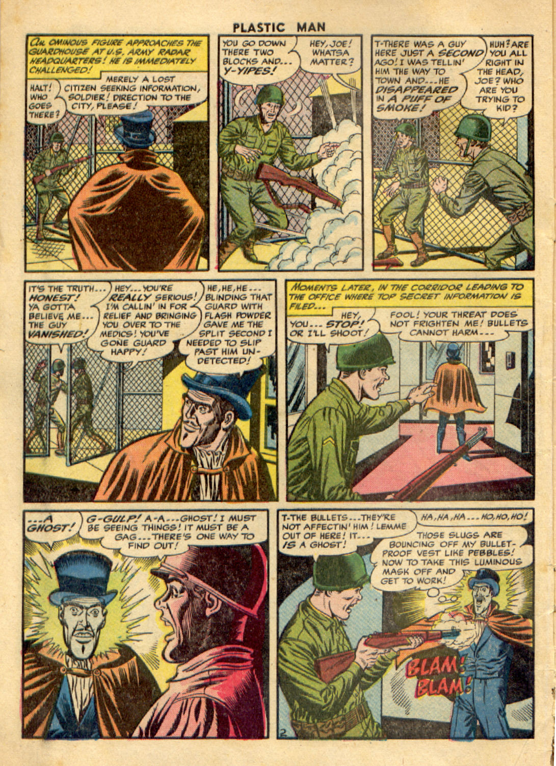 Read online Plastic Man (1943) comic -  Issue #52 - 3