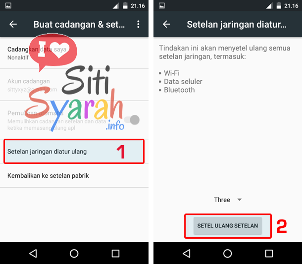 wifi android tidak bisa konek internet