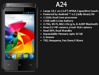 Videocon A24 price in India image