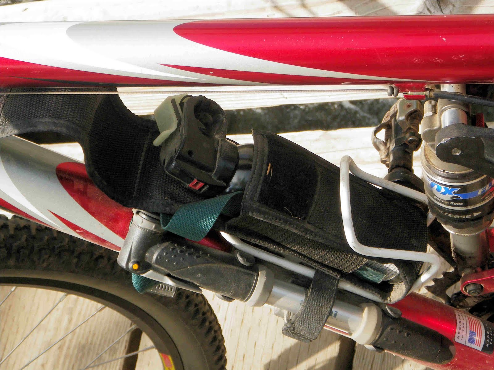 Alaska Dirt Divas bear aware 2 bikemounted bear spray