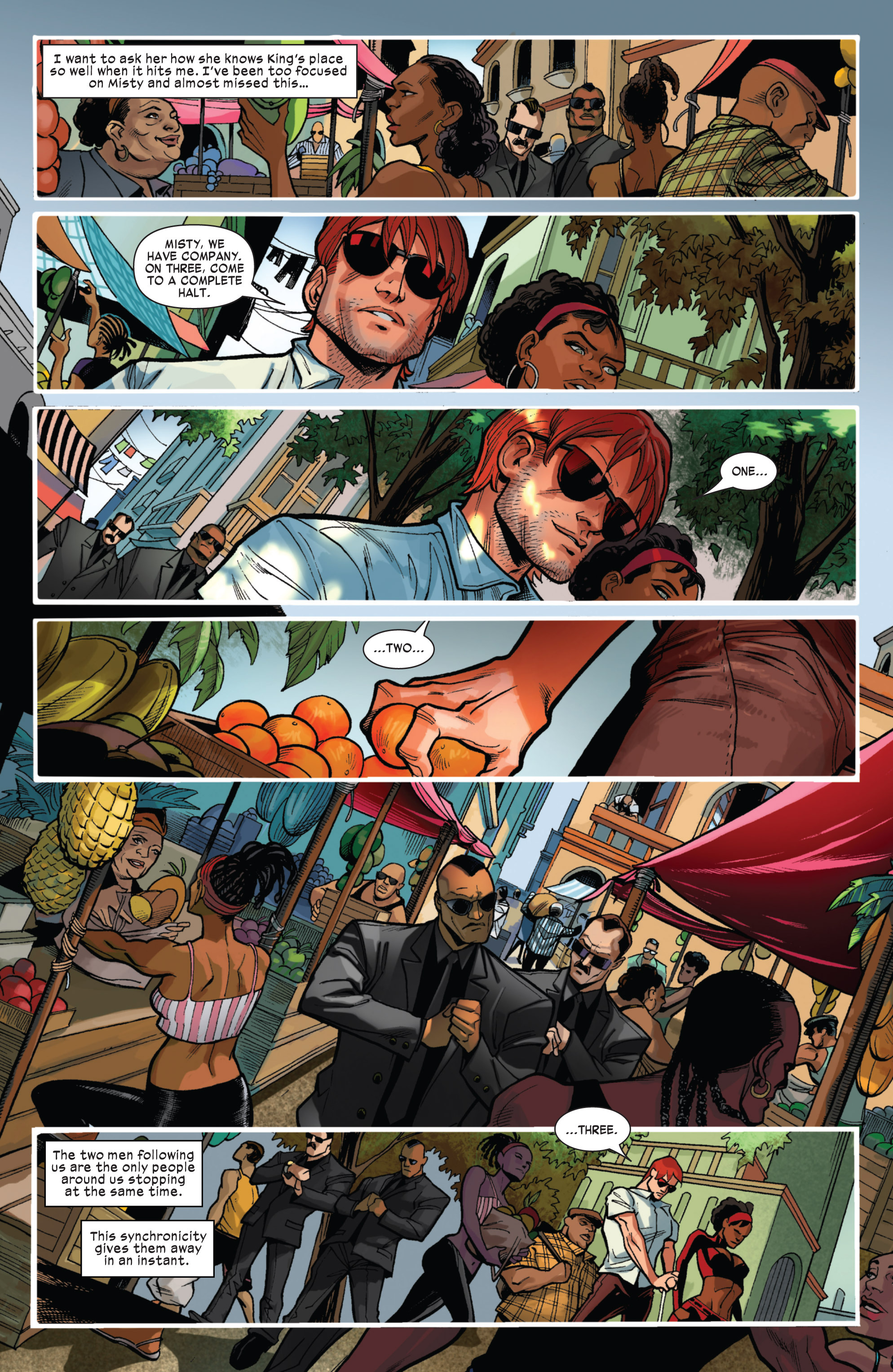 Read online Daredevil: Dark Nights comic -  Issue #7 - 12
