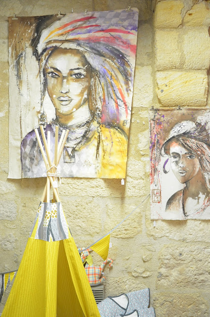 Lydia Roche Art - portrait femme Afrique art contemporain dessin ...