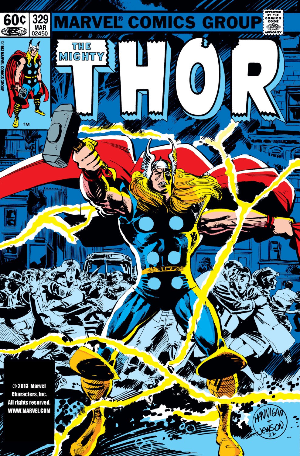 Read online Thor (1966) comic -  Issue #329 - 1