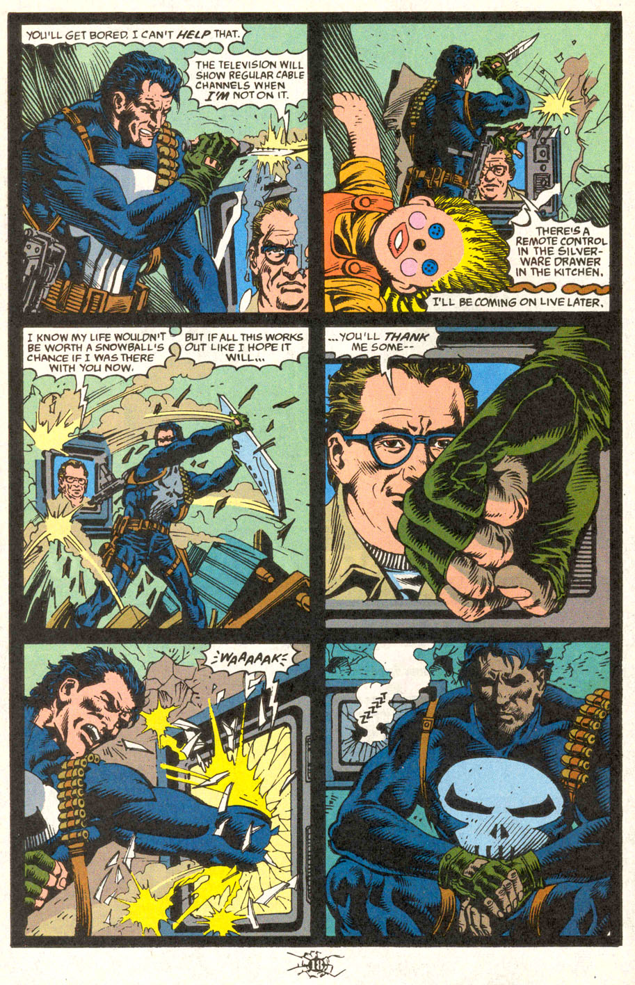 Read online The Punisher (1987) comic -  Issue #100 - The Cage - 16