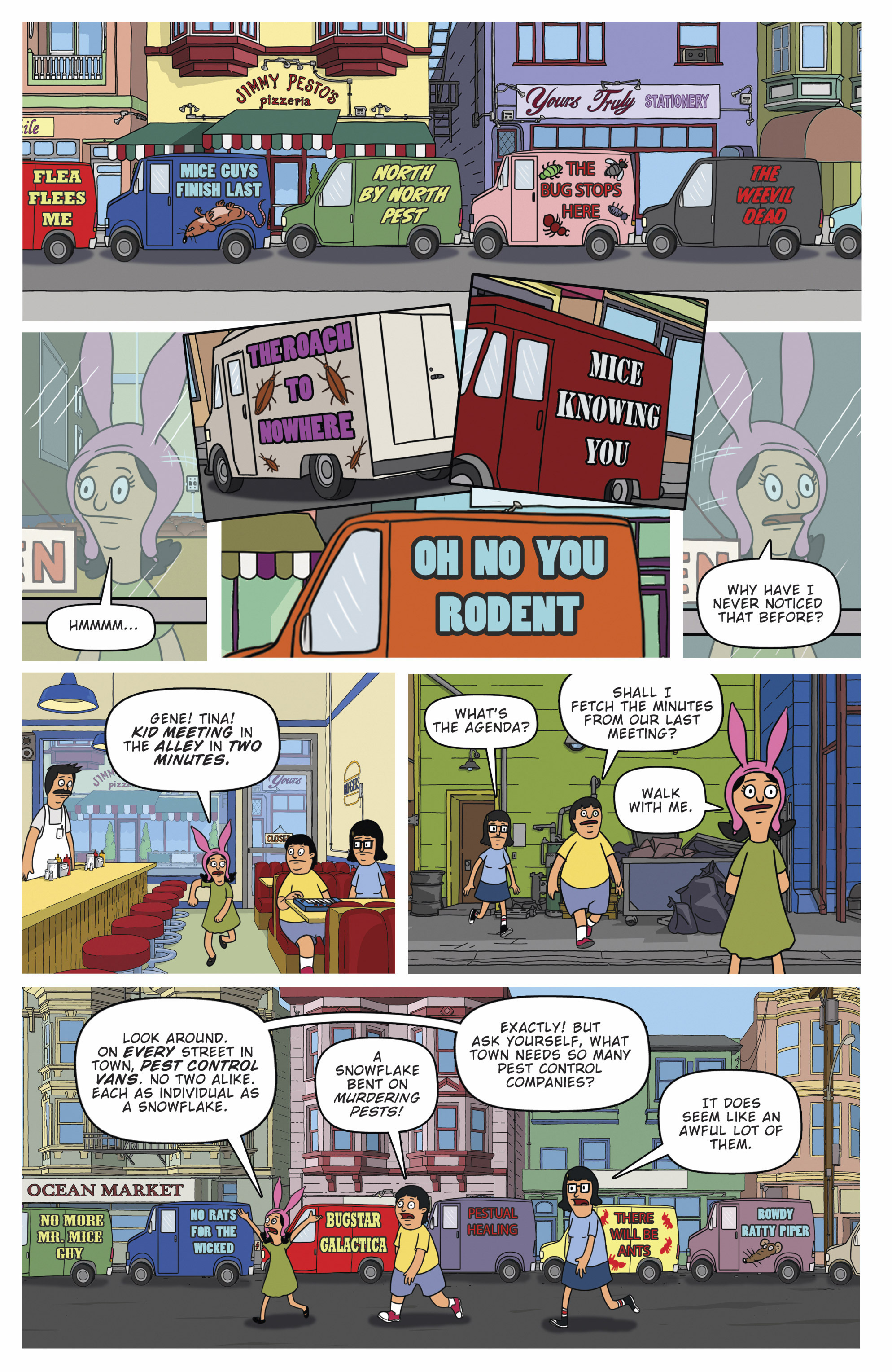 Read online Bob's Burgers (2015) comic -  Issue #5 - 14