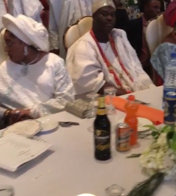 4 Photos from the wedding of ex-president Olusegun Obasanjo's son, Olujuwon to Temitope Adebutu