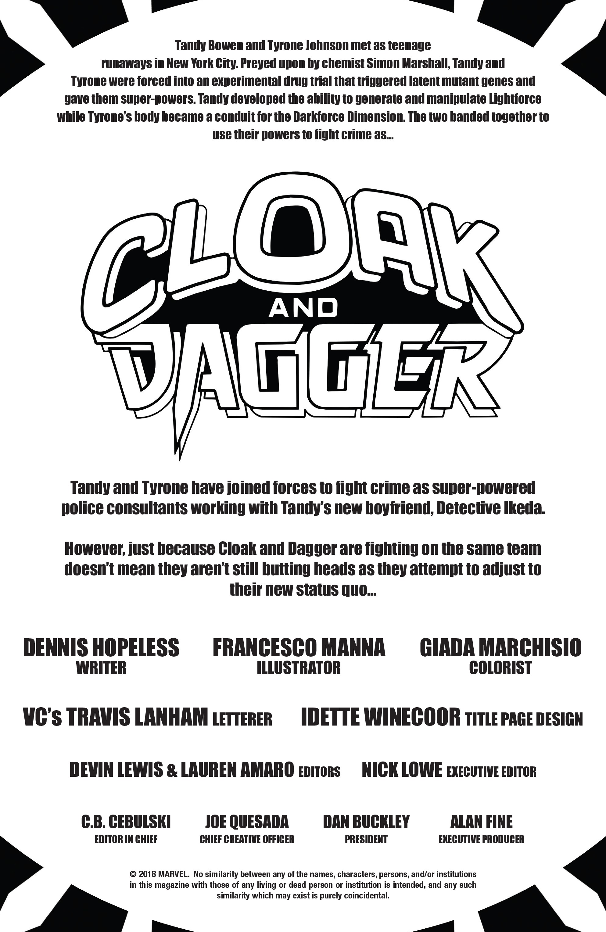 Read online Cloak and Dagger: Negative Exposure comic -  Issue #1 - 3