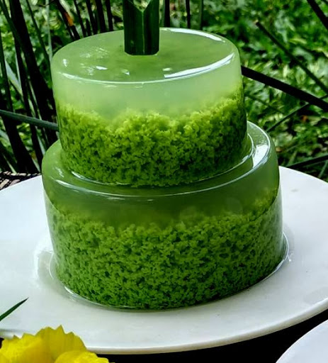 PUDING LUMUT PANDAN HIJAU Resep Membuat Puding Lumut Pandan Hijau Santan
