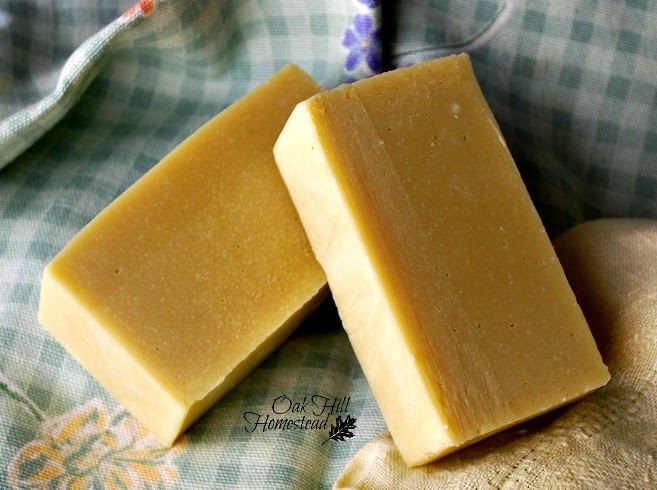How to make soap with goat milk using the cold process method.
