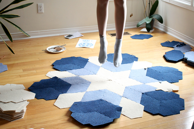 Sustainable Carpets DIY CaraWonga featured on Selftimes Blog
