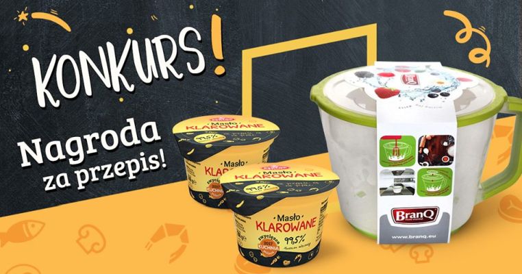 Wygraj dzbanek oraz dwie sztuki masła klarowanego w kubku 200g Konkurs