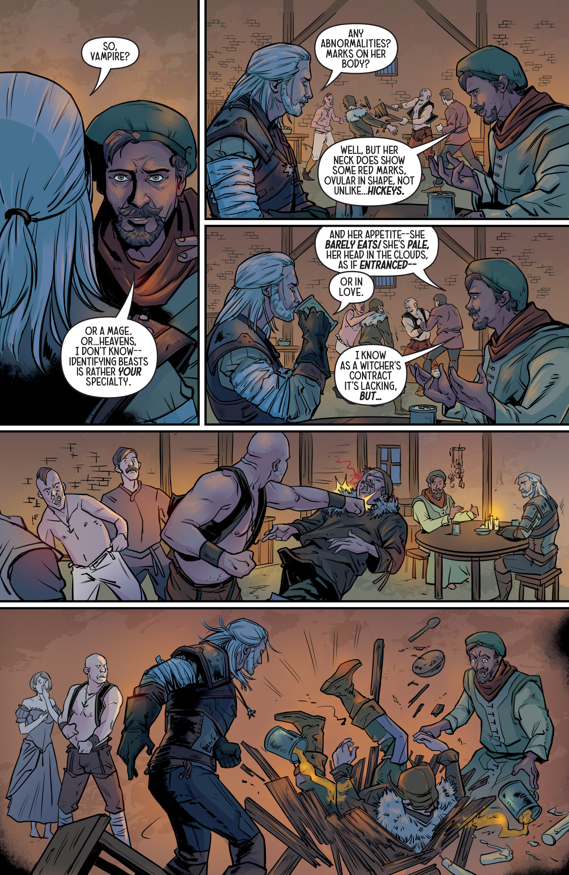 Read online The Witcher: Of Flesh and Flame comic -  Issue # _TPB - 17