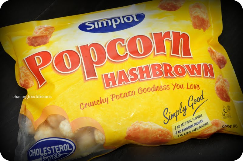 CHASING FOOD DREAMS: Simplot Popcorn Hash Brown: Express Canapes for ...