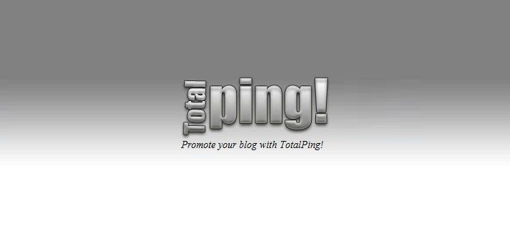 Tutorial Cara PING Blog di TotalPing Tutorial Cara PING Blog di TotalPing