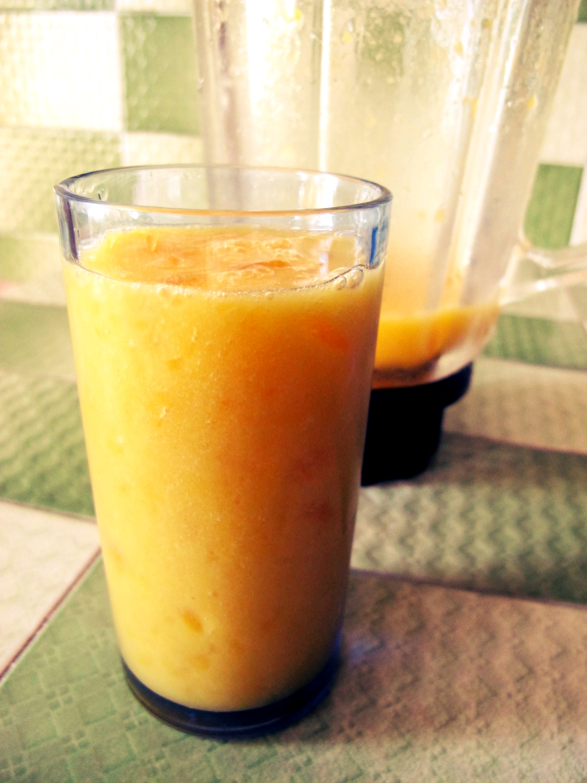 Living Life with Purpose Mango Shake