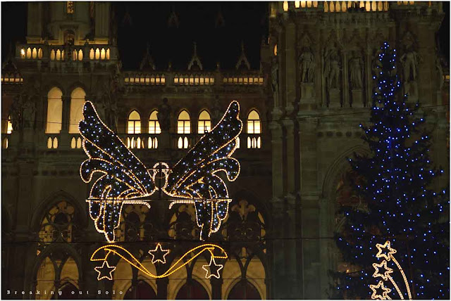 Christmas at City hall Vienna Austria