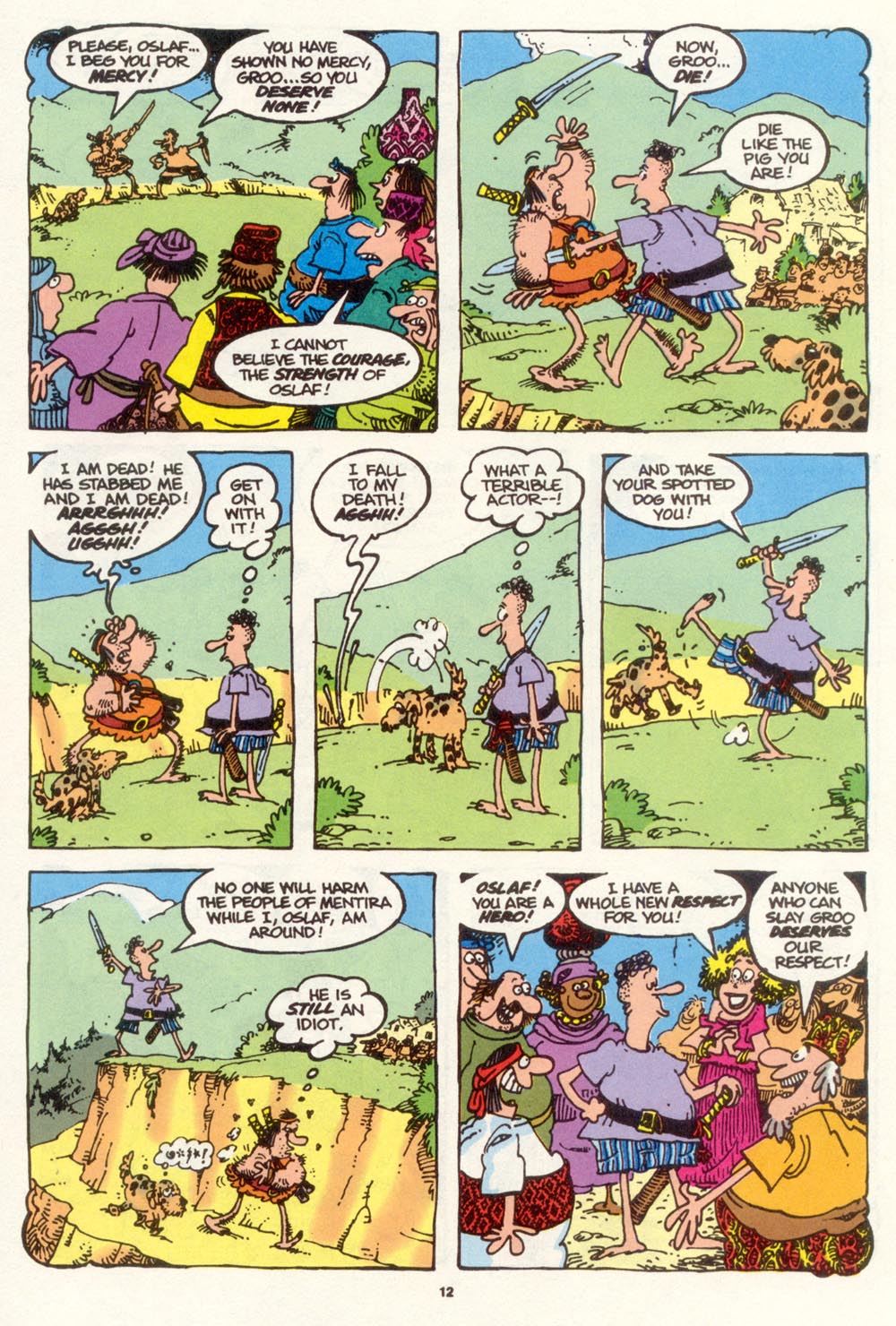 Read online Sergio Aragonés Groo the Wanderer comic -  Issue #111 - 14