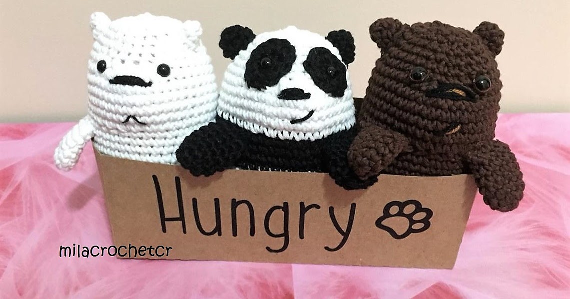 amigurumi osos escandalosos patron