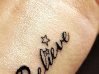 Believe In Yourself Tattoo On Wrist