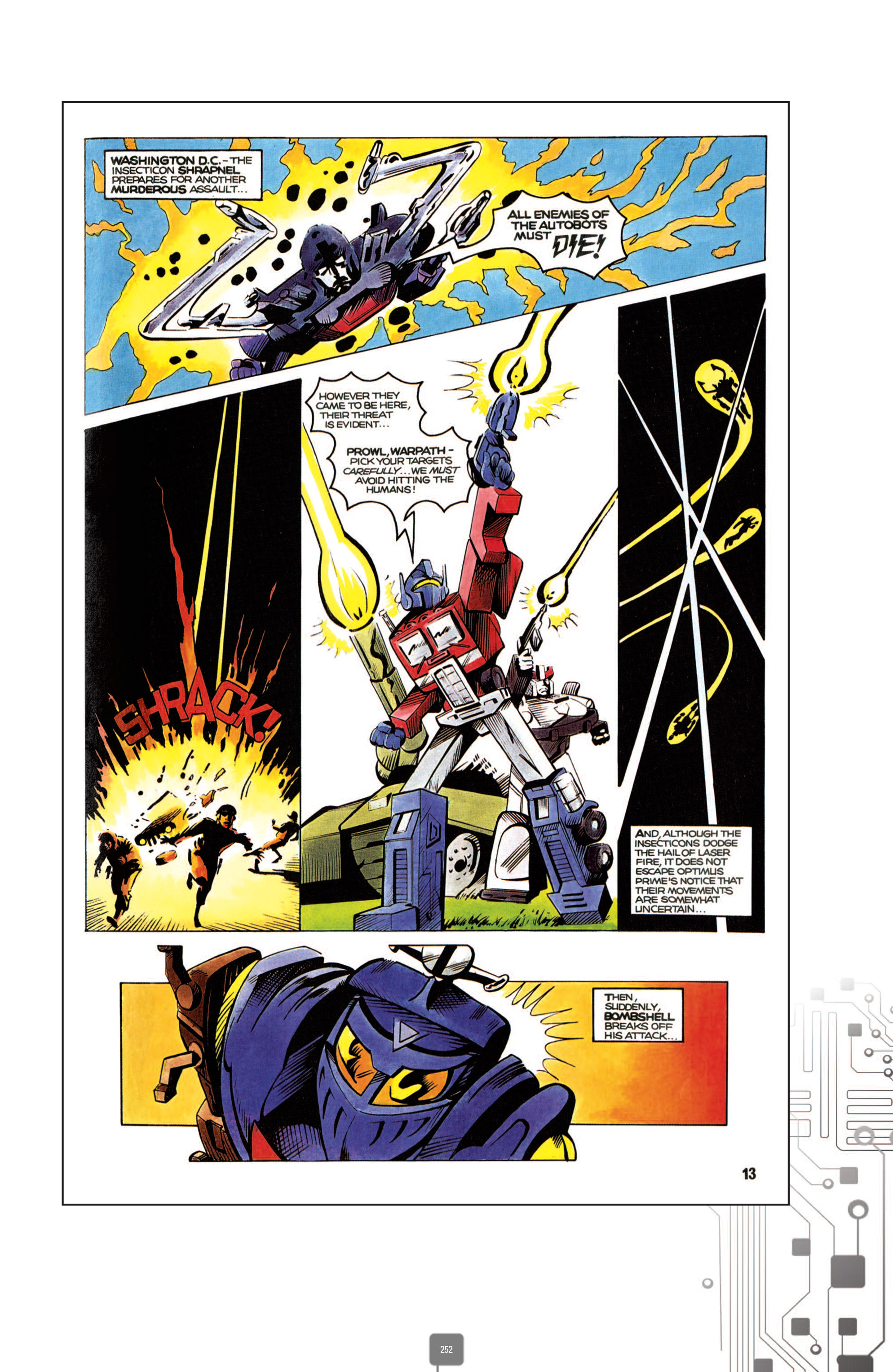 Read online The Transformers Classics UK comic -  Issue # TPB 1 - 253