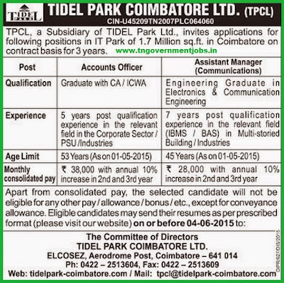 Tidel Park [www.tngovernmentjobs.in]