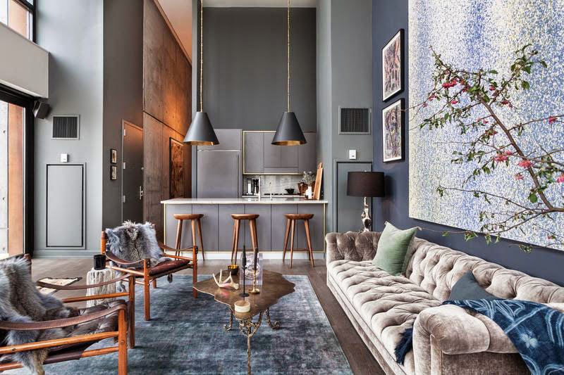 Apartamento decorado com atmosfera masculina. Blog Achados de Decoração Apartamento decorado com atmosfera masculina. Blog Achados de Decoração