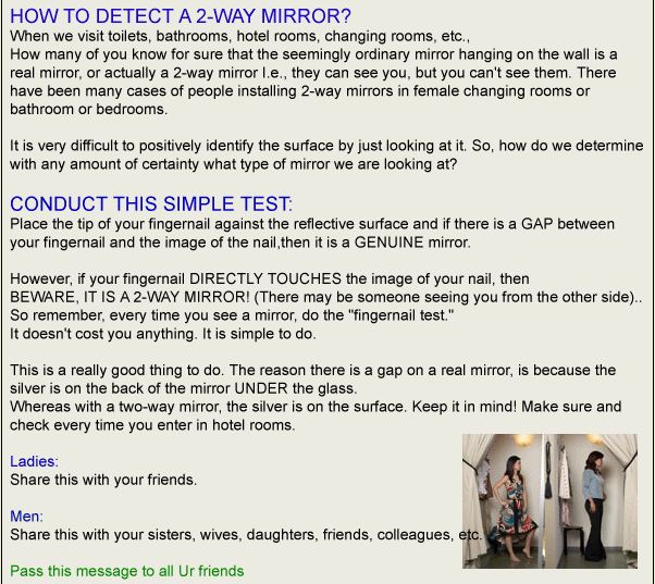 How to Detect Hidden Camera in Trial Room The Myth Bust