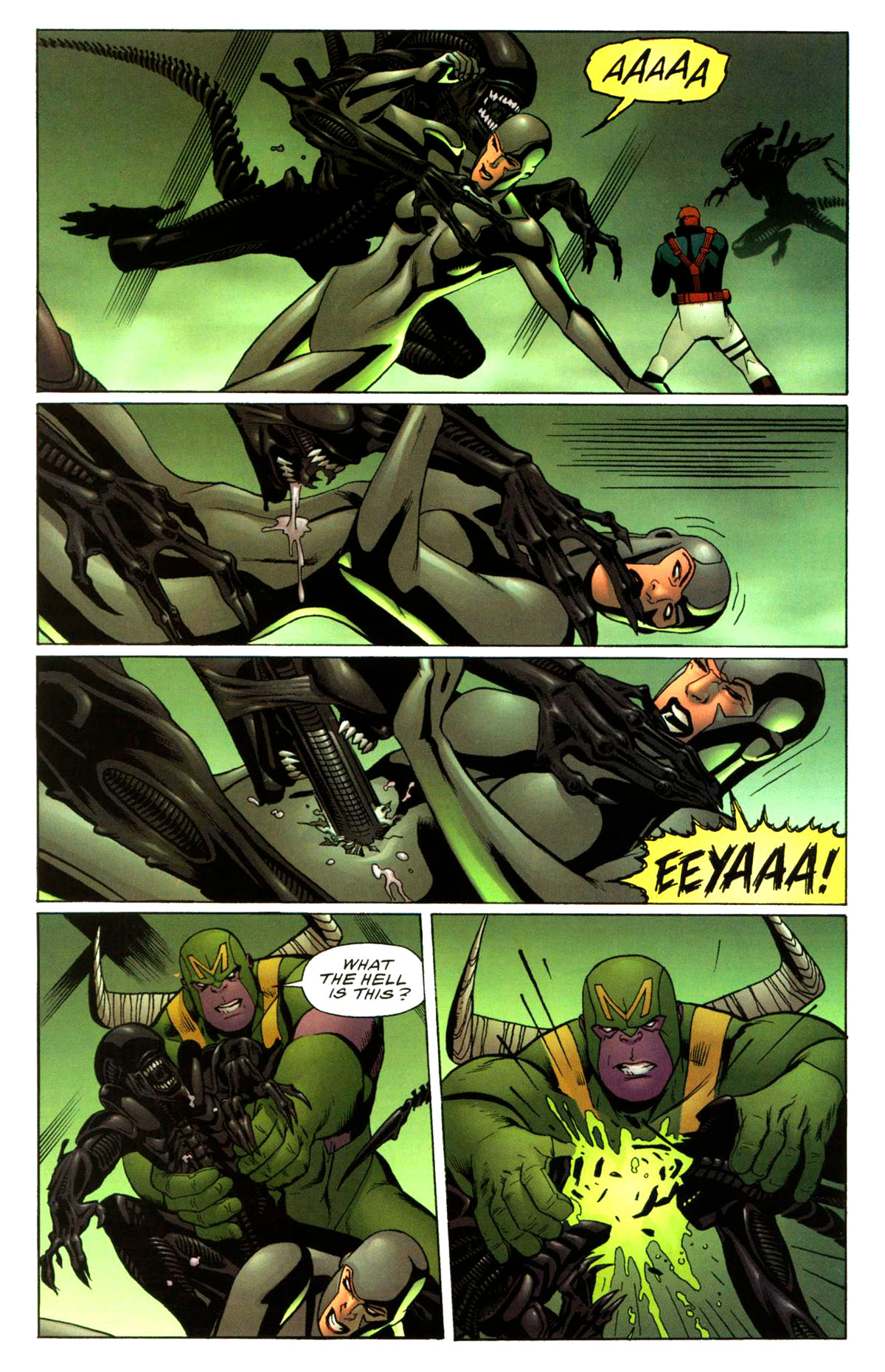Read online WildC.A.T.s/Aliens comic -  Issue # Full - 23