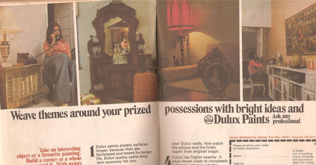 Dulux Paints Newspaper Ad Classic Indian Advertisements