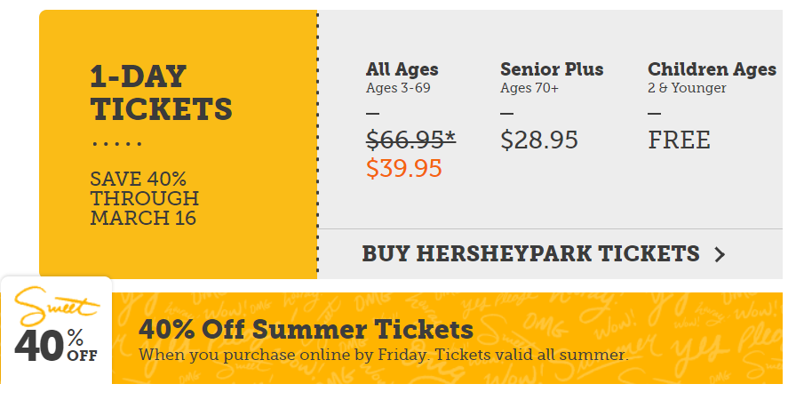 hershey park tickets hershey park tickets