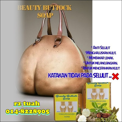 bee venom beauty buttock soap singkir lemak selulit