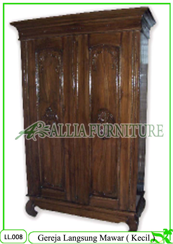 Lemari Pakaian Klender Gereja ukuran kecil Allia Furniture Lemari Pakaian Klender Gereja ukuran kecil Allia Furniture