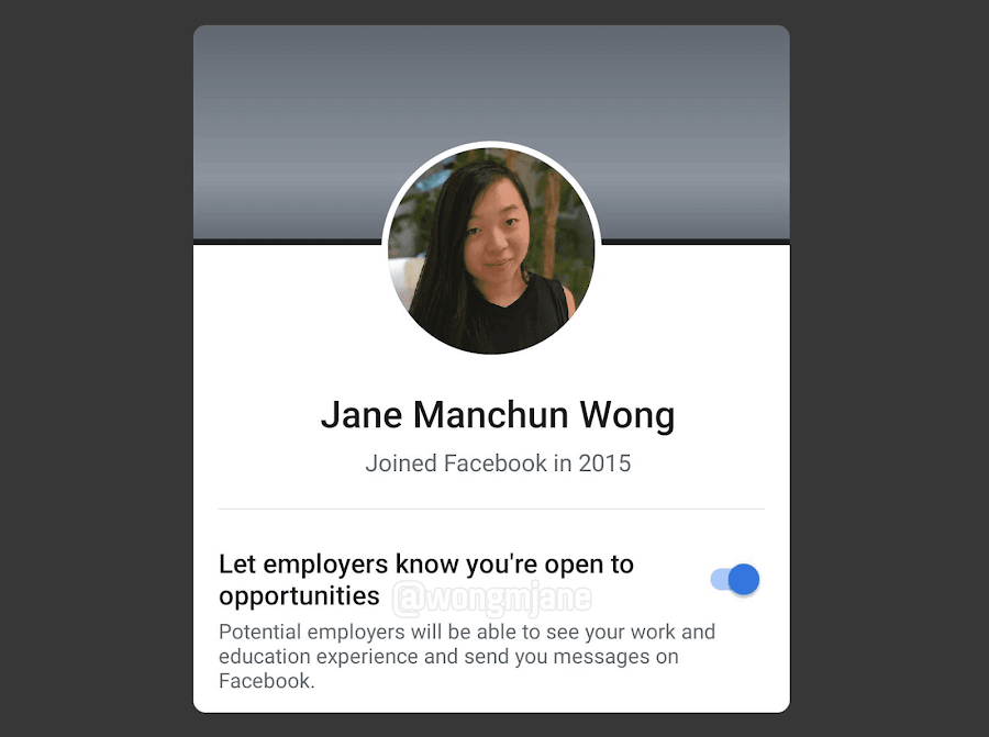 Facebook Jobs will let job hunters link into opportunities, allowing recruiters to come across your resume and send you messages