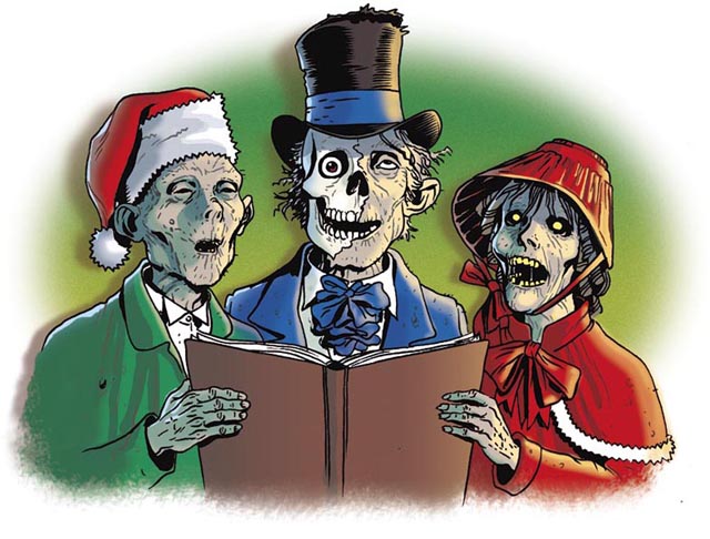 Something wicKED this way comes....: I'm Dreaming of a Zombie Christmas ...
