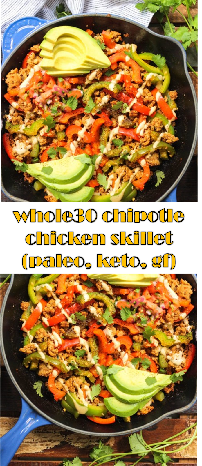 883 Reviews: #Best #Recipe >>> whole30 chipotle #chicken skillet (paleo ...