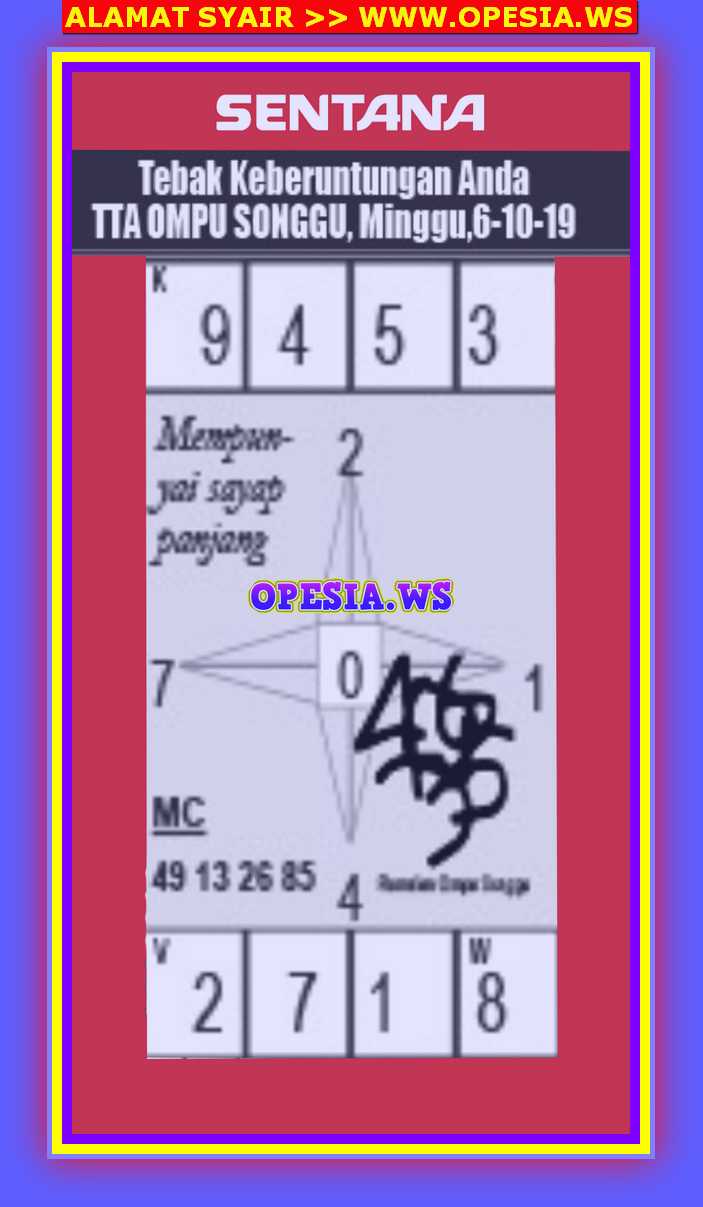 1 New Message Kode Syair Singapore 6 Oktober 2019 Forum Syair Togel Hongkong Singapura Sydney