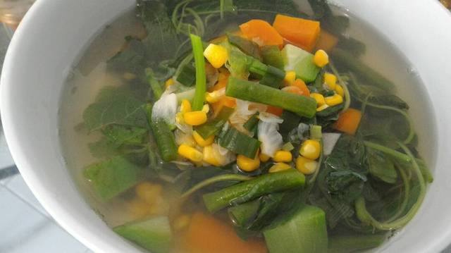 Informasi Kita Sayur Bening Ala Restoran