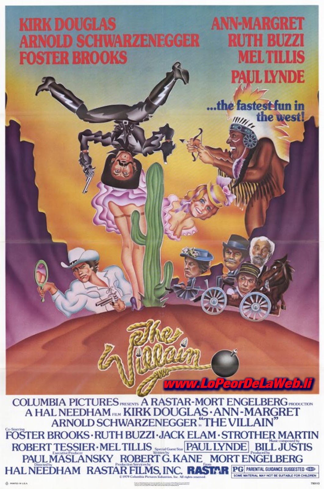 Cactus Jack (1979/ K. Douglas / A. Schwarzenegger / Western)